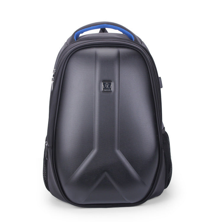 new mens computer backpack usb backpack hard shell travel bag student bag light customization