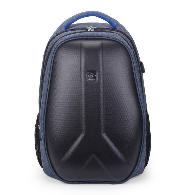 new mens computer backpack usb backpack hard shell travel bag student bag light customization