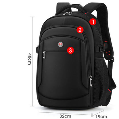 casual mens laptop bag fashion student school bag