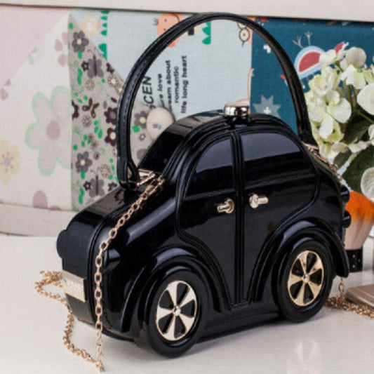 creative acrylic car shape box bag