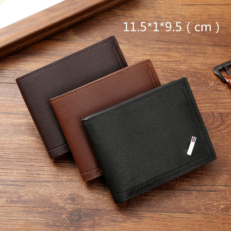 multi slot large capacity horizontal business wallet