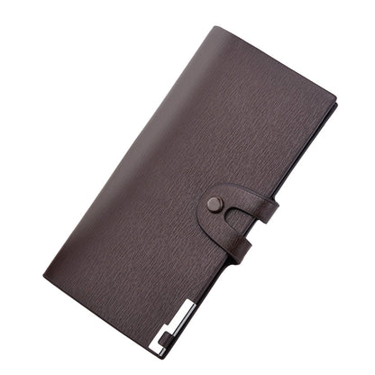 mens long wallet trendy brand fashion mid length