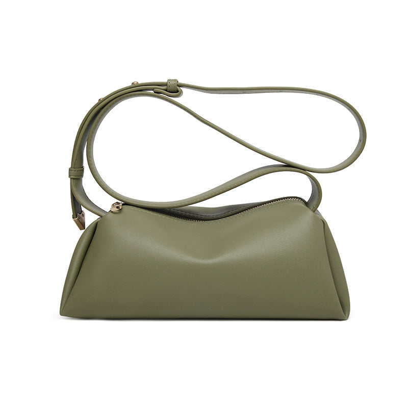 fashion one shoulder crossbody new soft high sense niche pillow bag