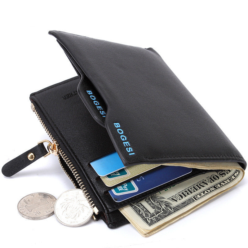 mens fashion casual card holder coin purse