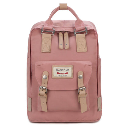 womens korean style canvas schoolbag