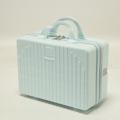 household fashion simple solid color lightweight suitcase