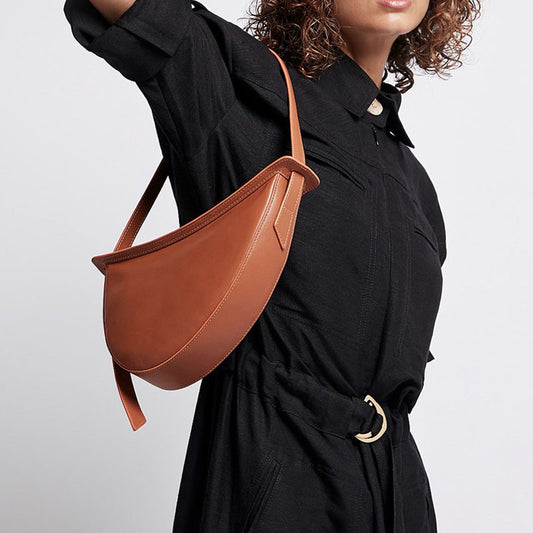 single shoulder handbag personality retro armpit bag