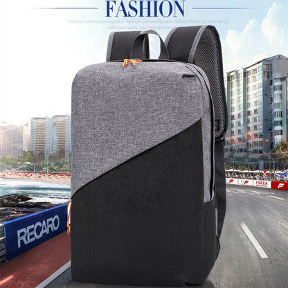 business commute contrast color backpack