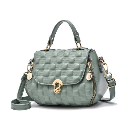 simple casual texture shoulder western style popular messenger bag