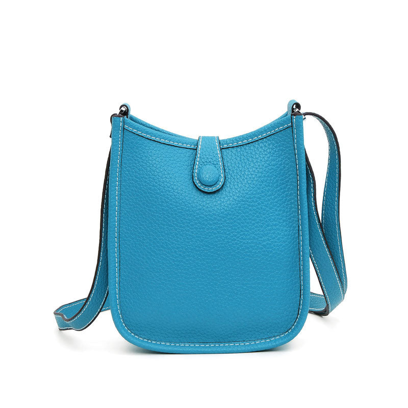 women litchi stria leather crossbody shoulder togo classic purse handbag bags h