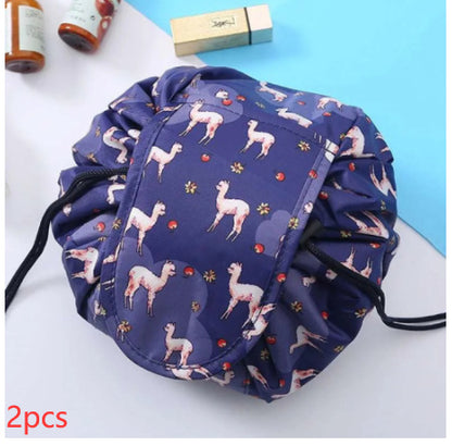 lazy drawstring cosmetic bag buggy bag