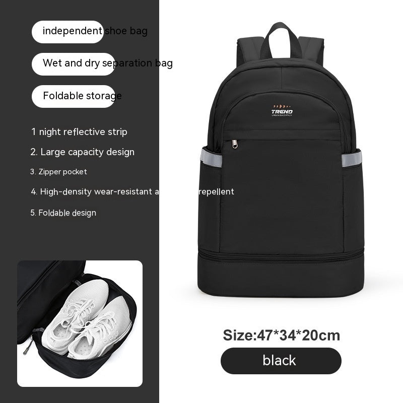 gym bag womens dry wet separation waterproof buggy bag swimming sport climbing travel backpack shoe warehouse travel backpack