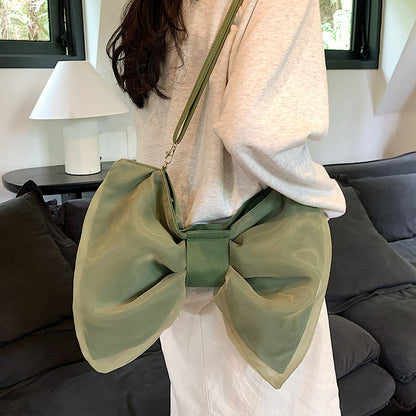 butterfly knot personalized shoulder crossbody bag