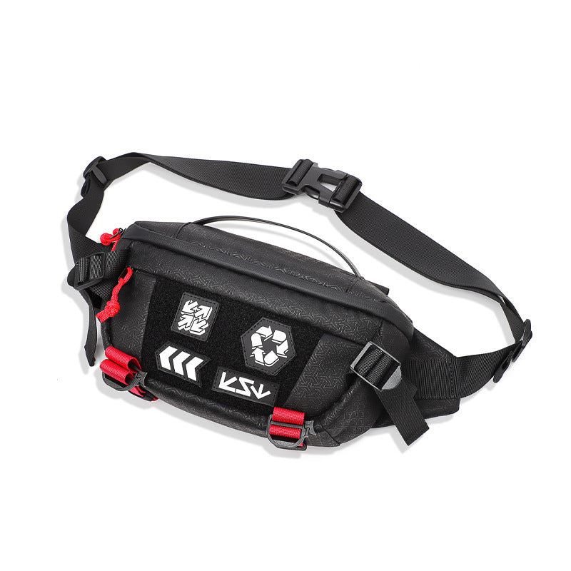 outdoor cycling chest bag camouflage pattern