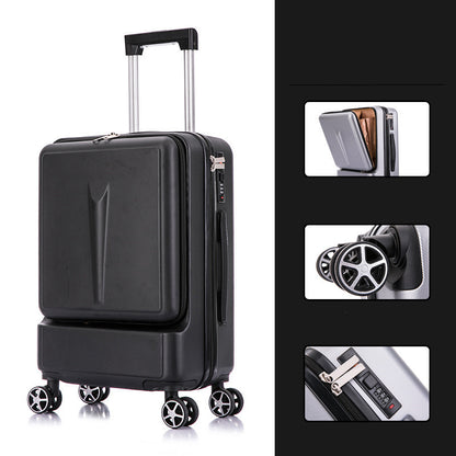 suitcase large capacity universal wheel password trolley case women