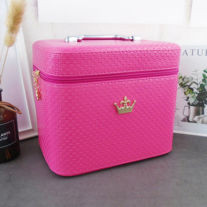 large capacity korean cosmetic bag cute small