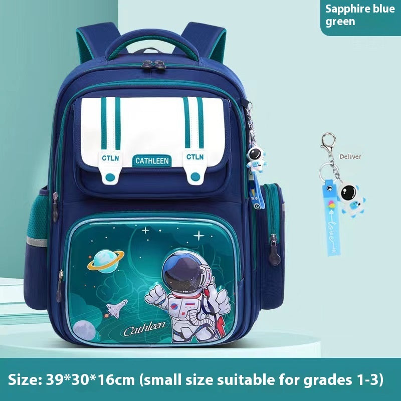 Student Waterproof And Lightweight Astronaut Cartoon Backpack