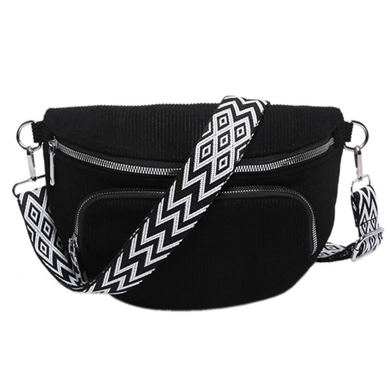 cross border hot extra large waist bag chest bag large capacity