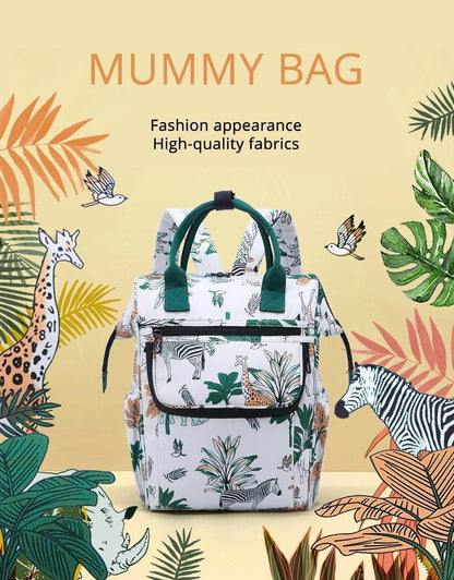 mummy bag waterproof oxford cloth large capacity baby bag