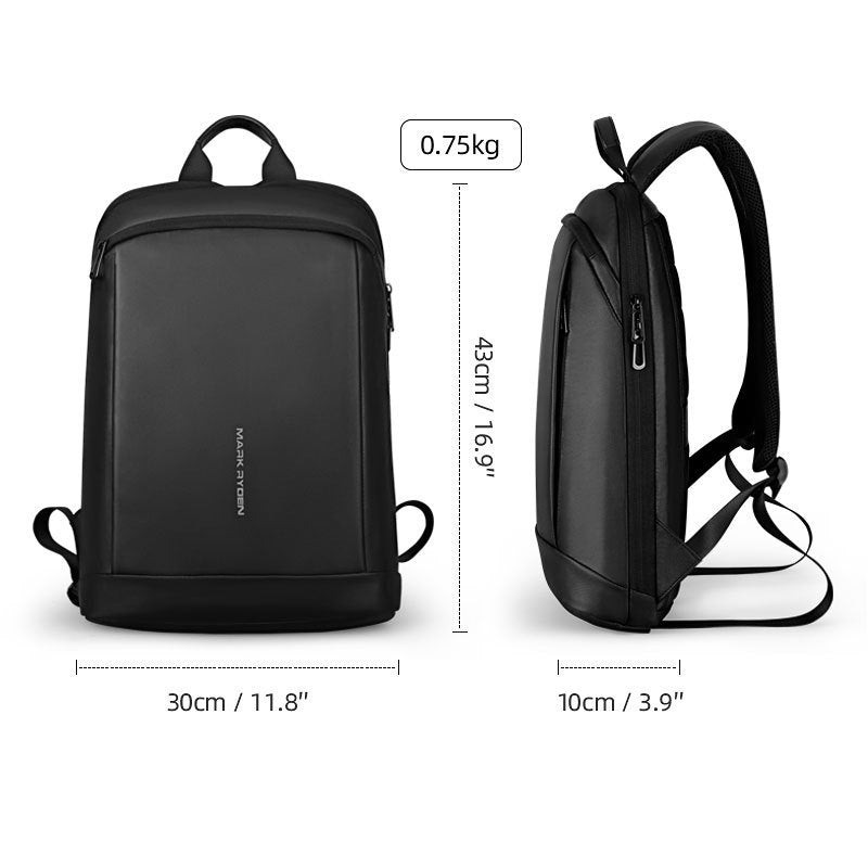 15 6 inch fashion casual mens backpack