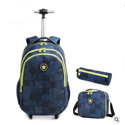 primary school trolley schoolbags reduce burden and breathable childrens backpack