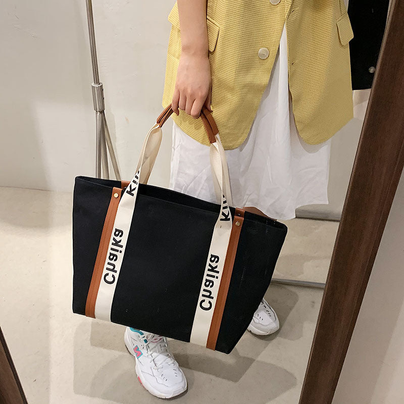 canvas new fashion casual fashion womens handbag