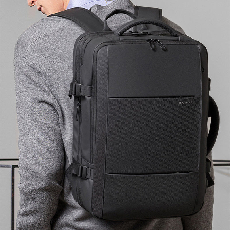 foldable large capacity business backpack mens travel bag waterproof backpack