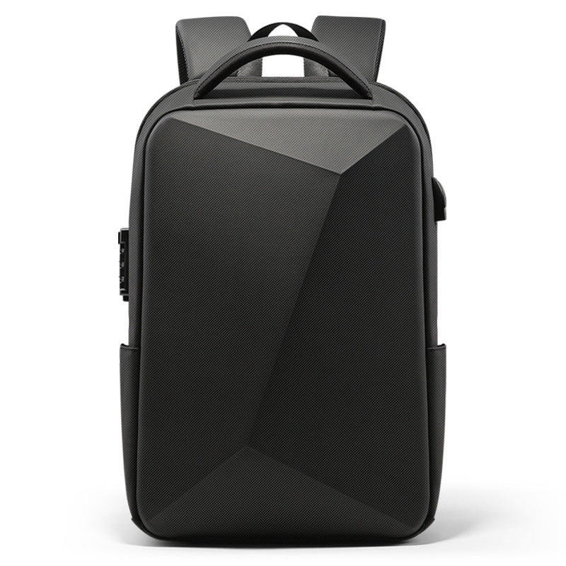 mens abs hard shell business backpack