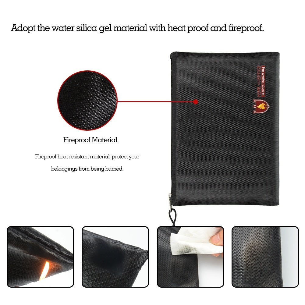 fireproof and waterproof protection purse