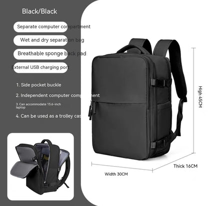 large capacity multifunctional travel waterproof mummy backpack