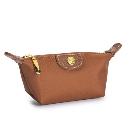 mini exquisite coin purse lightweight fashion portable nylon cloth lipstick headset storage bag