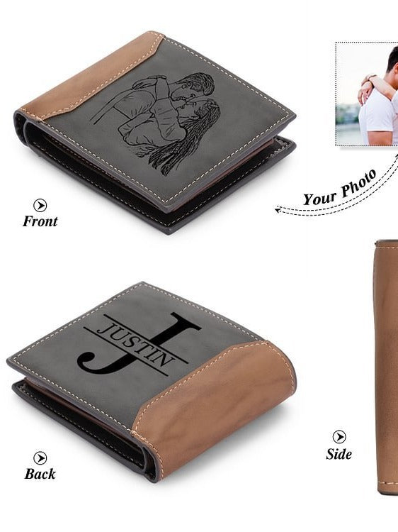 mens wallet fathers day wallet