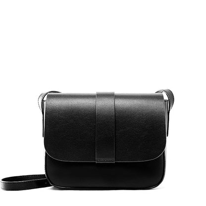 retro texture small square bag with one shoulder and slung elegant