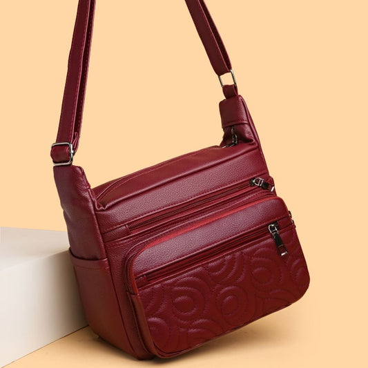 new high grade embossed casual fashion all matching shoulder messenger bag