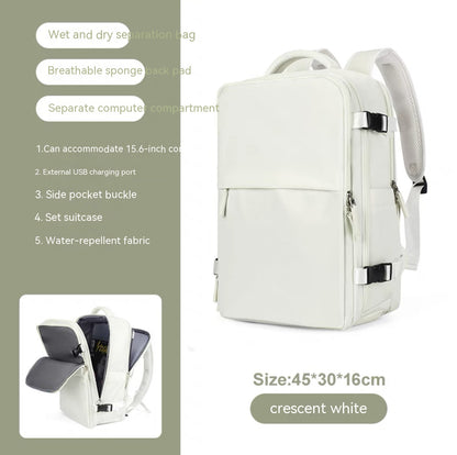 large capacity multifunctional travel waterproof mummy backpack