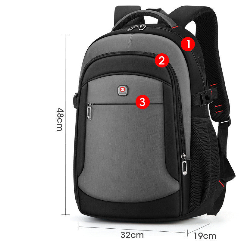 casual mens laptop bag fashion student school bag