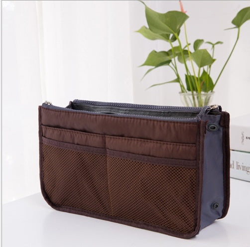 double zipper bag storage bag cosmetic bag liner bag