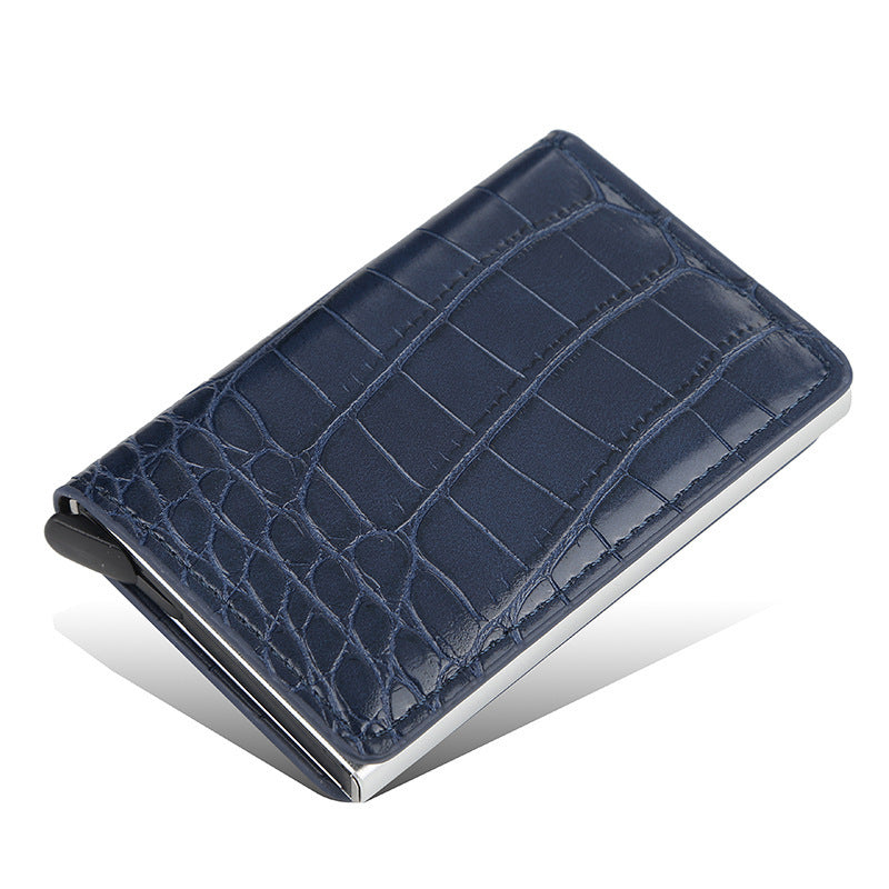 anti demagnetization bank card holder men