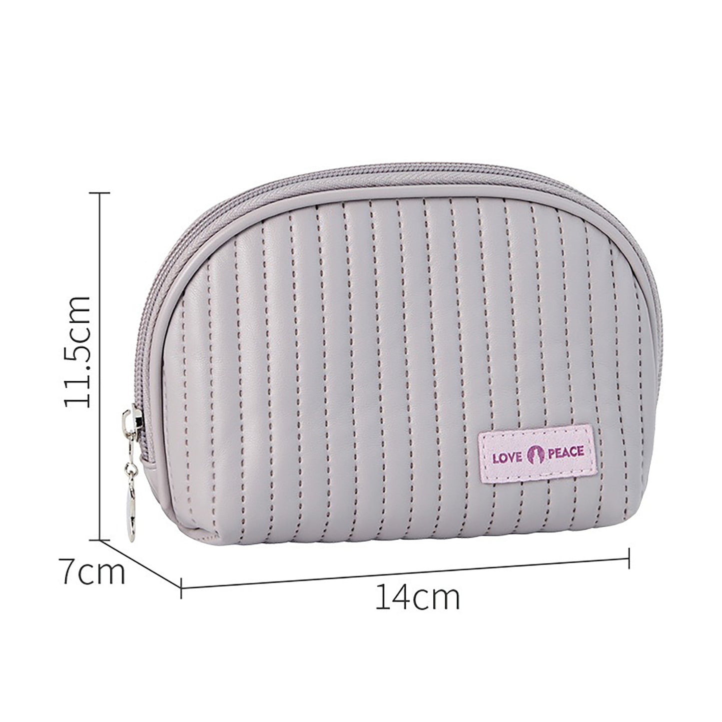 round cake cosmetic bag cosmetic bag cute travel organizer pouch set for women pu leather waterproof wash bag large capacity advanced feeling portable cosmetic bag
