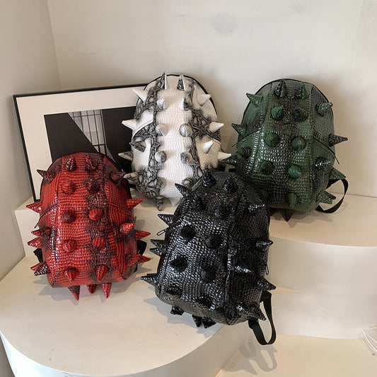 cool fried street hedgehog casual backpack