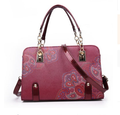 printed handbags new handbags fashion mother trend mother bag shoulder bag one generation