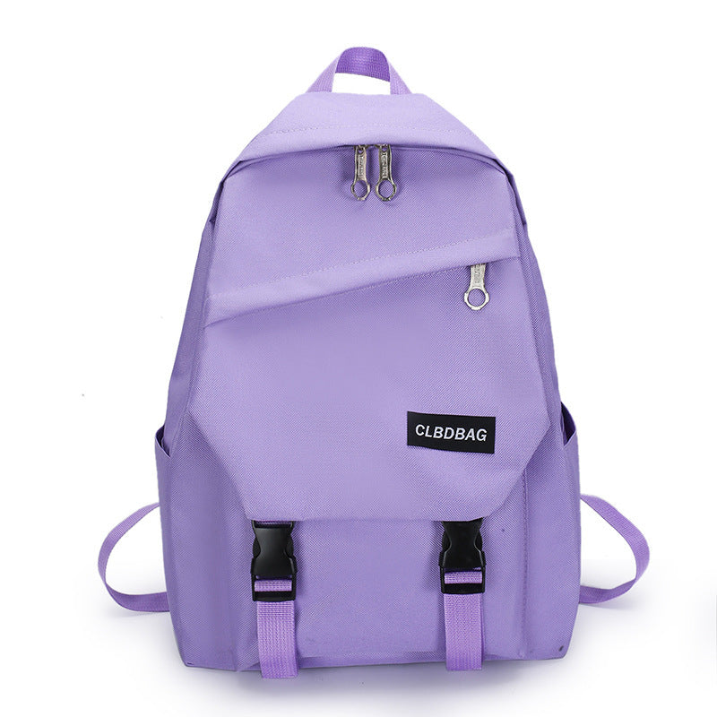 student school bag canvas travel korean backpack