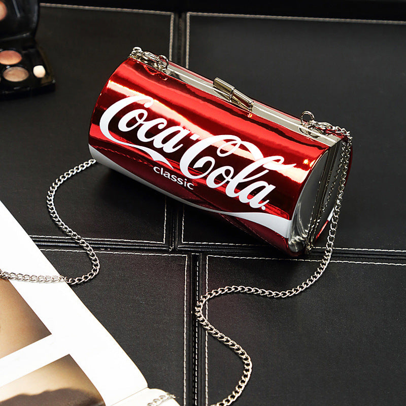 dinner bag creative cola bag diagonal