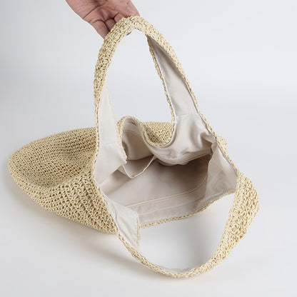 korean fashion ins rattan bag