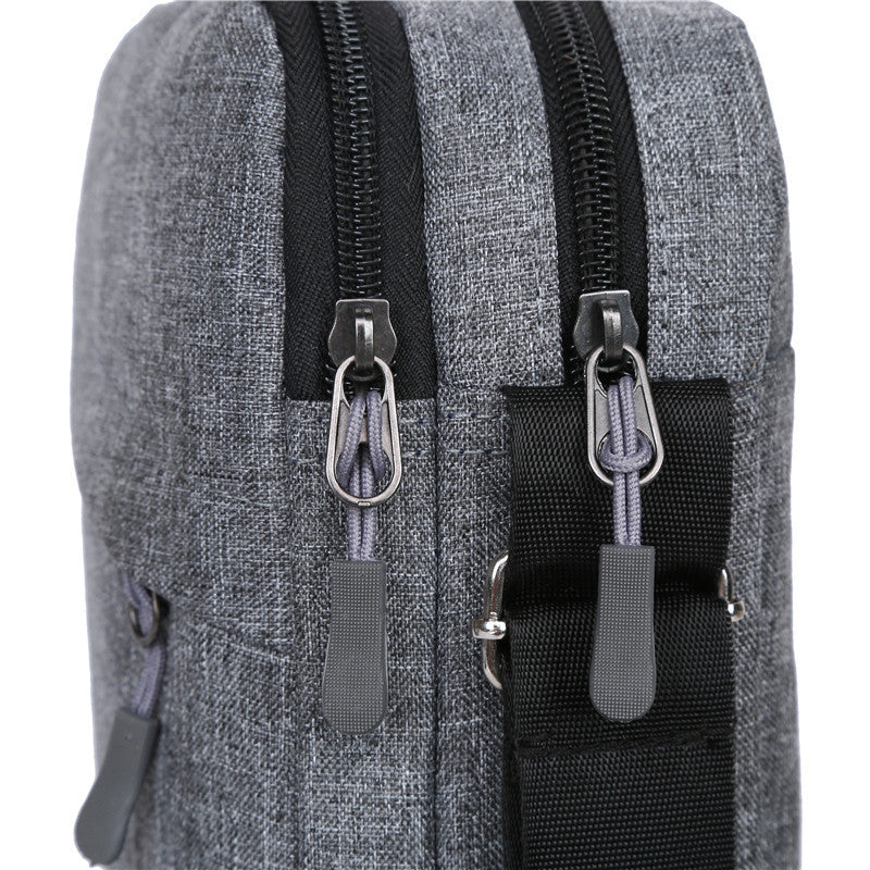 mens oxford cloth shoulder crossbody bag