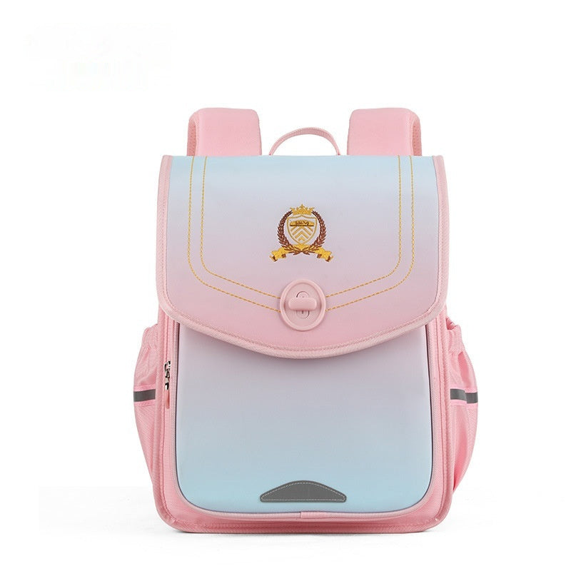 childrens primary school student british noble schoolbag female cartoon waterproof rucksack brand backpack