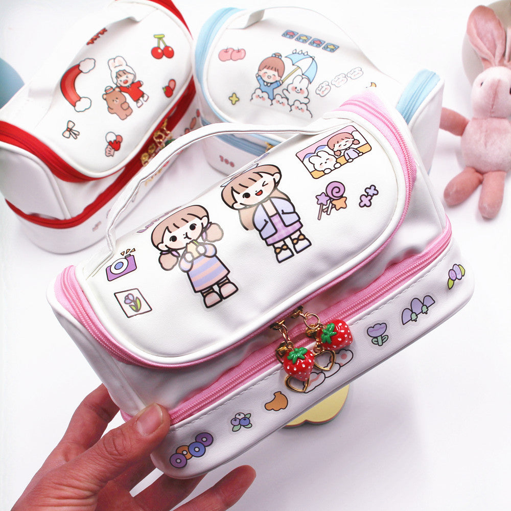 large capacity multifunctional cosmetic storage bag