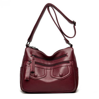 large capacity womens elegant all match messenger bag