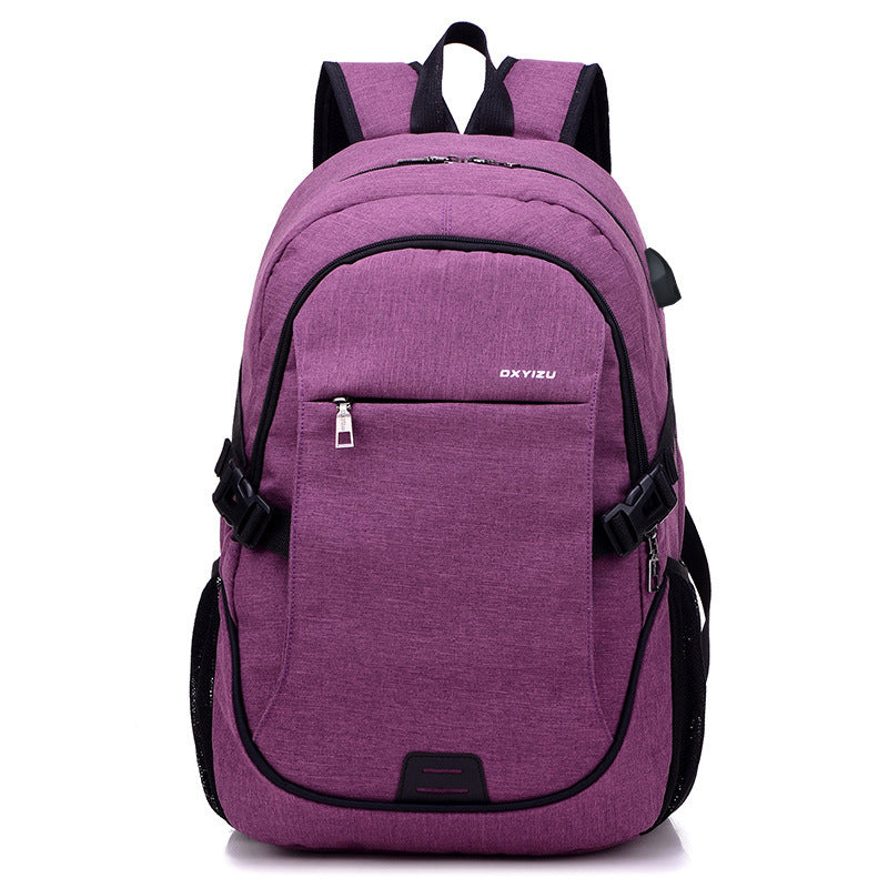 new fashion trend mens backpack leisure business travel computer backpack junior high school schoolbag