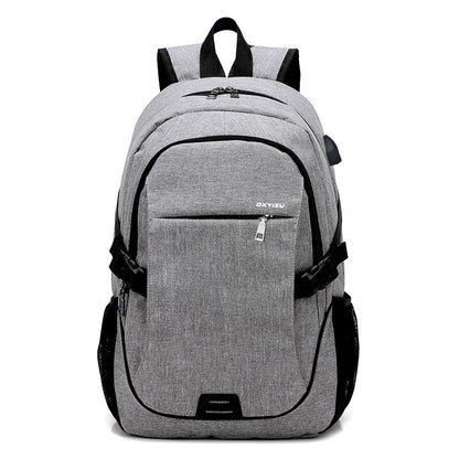 new fashion trend mens backpack leisure business travel computer backpack junior high school schoolbag